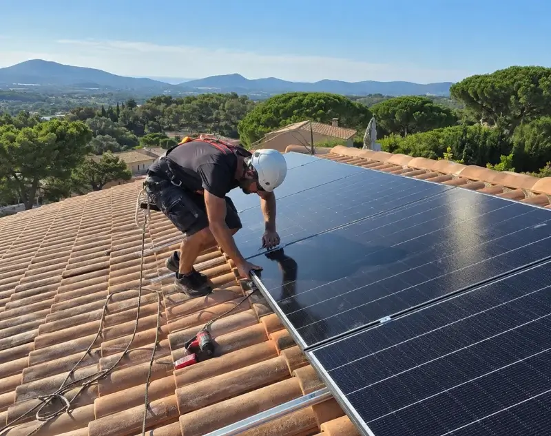 Installateur panneaux solaires Saint-Gérand-Croixanvec — pose photovoltaïque sur toiture